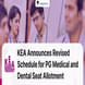 KEA Announces Revised Schedule for PG Medical and Dental Seat Allotment @ kea.kar.nic.in; Check Direct Link Here